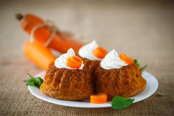 Carrot muffins — Stock Photo, Image