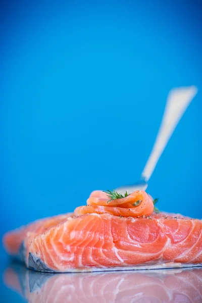 Salted salmon — Stock Photo, Image