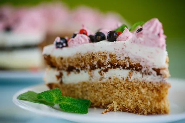 Torta, ribizli — Stock Fotó