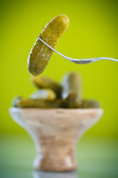 Pickled cucumber — Stock Photo, Image