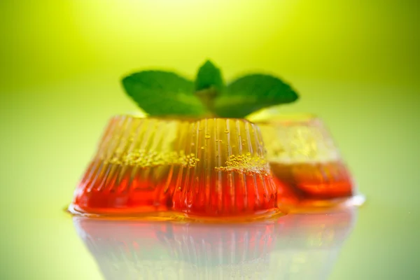 Geleia de frutas coloridas — Fotografia de Stock