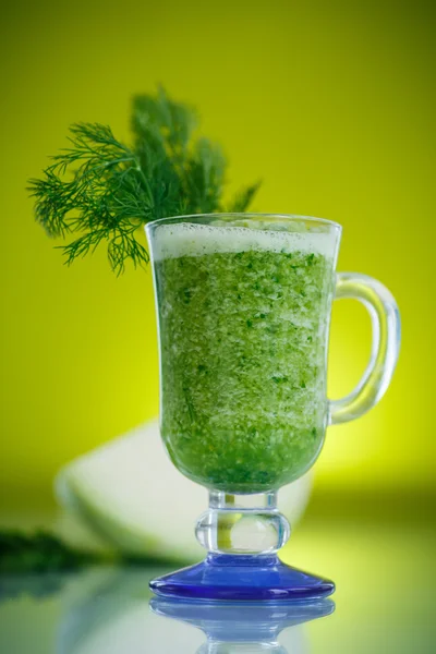 Vegetable smoothie cabbage — Stock Photo, Image