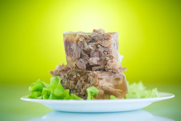 Aspic de carne — Fotografia de Stock