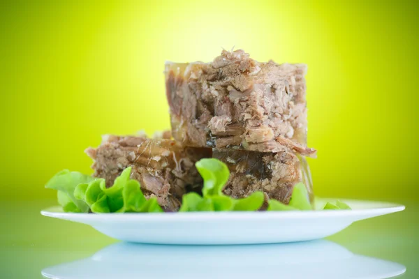 Aspic de carne — Fotografia de Stock