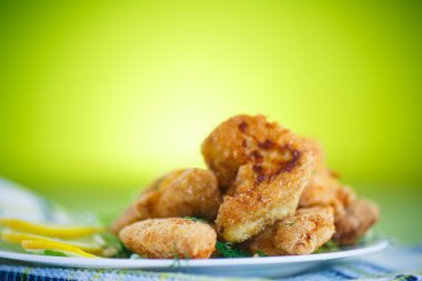 meyilli dereotu ile kızarmış tavuk