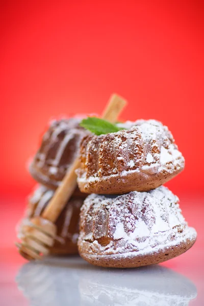 Miód muffiny — Zdjęcie stockowe