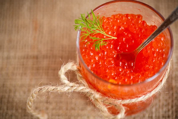 Caviar vermelho — Fotografia de Stock