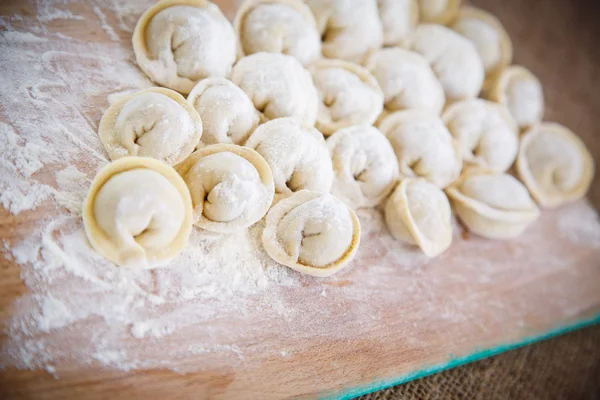 Ham Rus mantı — Stok fotoğraf