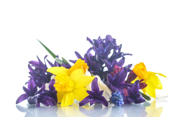 Beautiful bouquet of spring flowers — Stock Photo, Image