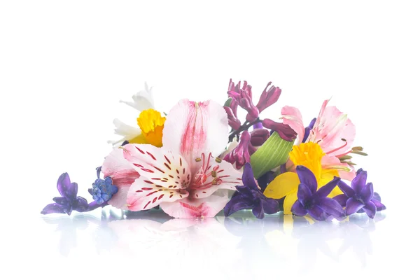 Beautiful bouquet of spring flowers — Stock Photo, Image