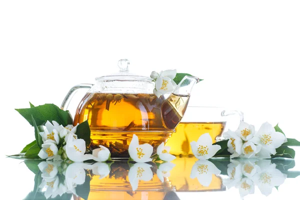 Herbata jaśminowa — Zdjęcie stockowe