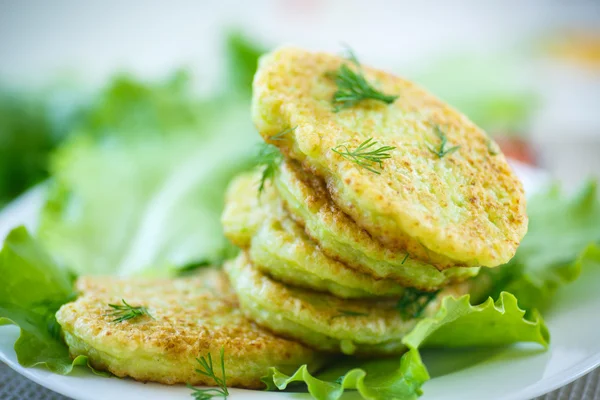 Courgette beignets — Stockfoto