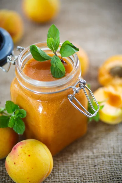 Apricot jam — Stock Photo, Image