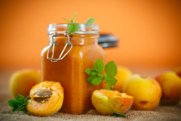 Apricot jam — Stock Photo, Image