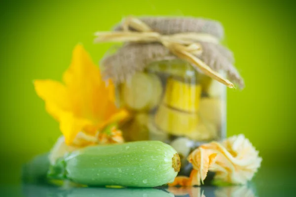 Canned marrows — Stock Photo, Image