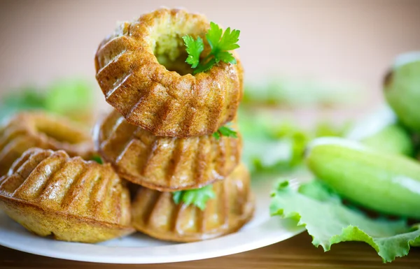 Muffin di zucchine — Foto Stock