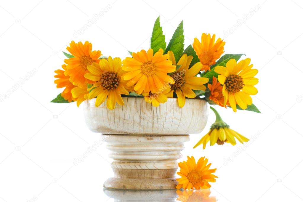bouquet of flowers with summer daisies 