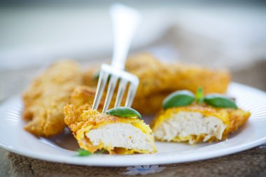 hamuru kızarmış tavuk 