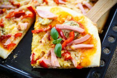 pişmiş pizza