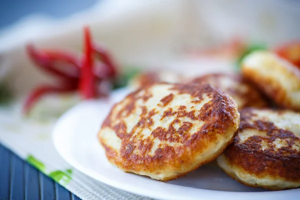 Vis gebakken pasteitjes — Stockfoto