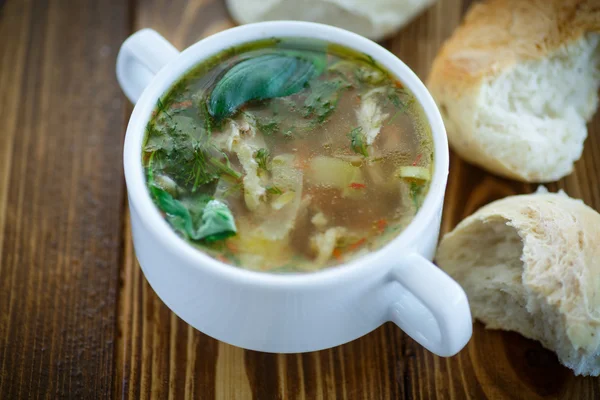 Pickle soup — Stock Photo, Image