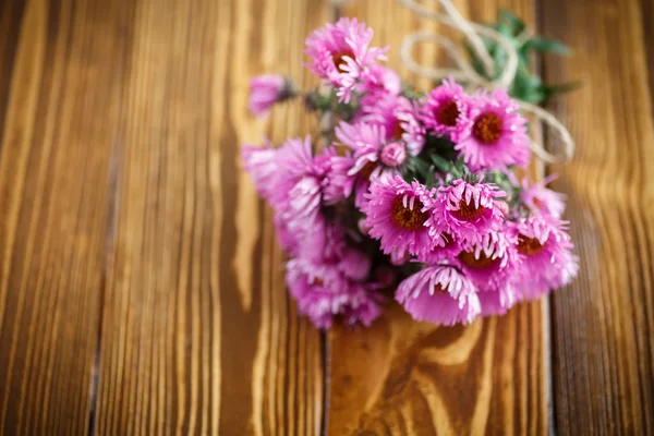 Bouquet di crisantemi rosa — Foto Stock