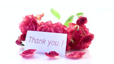 Narin taç yapraklı kırmızı güllerin yakınlaşması.