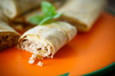 ince krep etli dolma