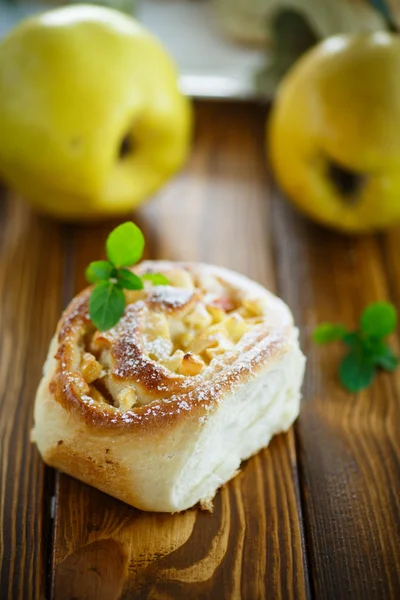 Sweet rolls with quince — Stock Photo, Image