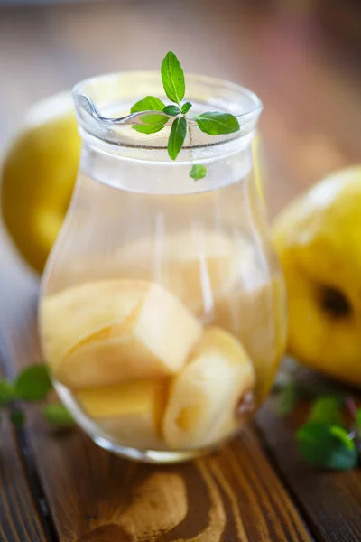 Compote of quince — Stock Photo, Image