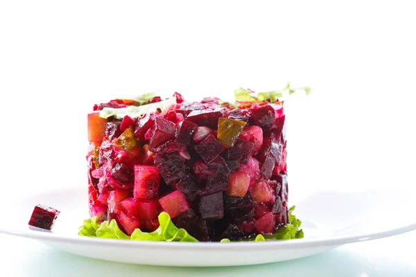 Salad of boiled vegetables — Stock Photo, Image