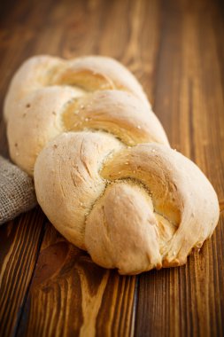 örgü şeklinde ekmek