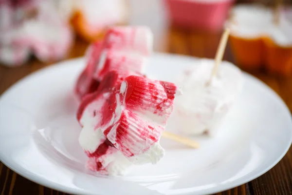 Homemade ice cream — Stock Photo, Image