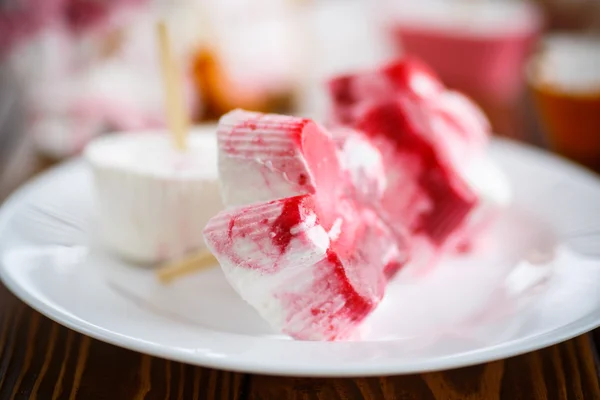 Homemade ice cream — Stock Photo, Image