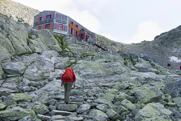 Berghütte auf slowakischen Bergen — Stockfoto