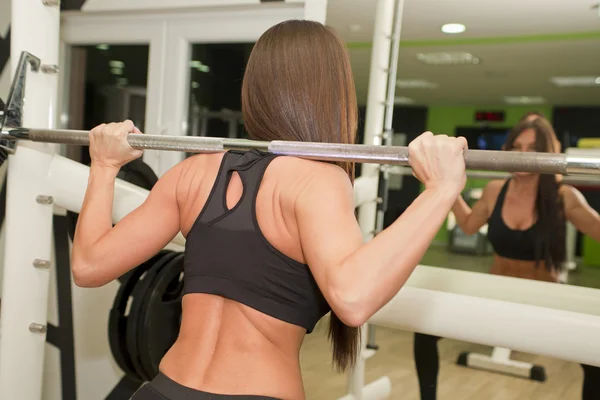 En el gimnasio — Foto de Stock