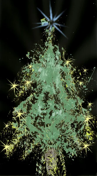 Karácsonyfa Stock Kép