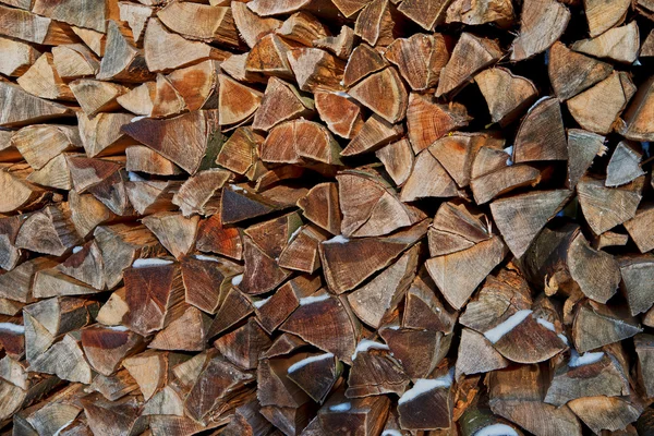 Halmozott, fa Stock Kép