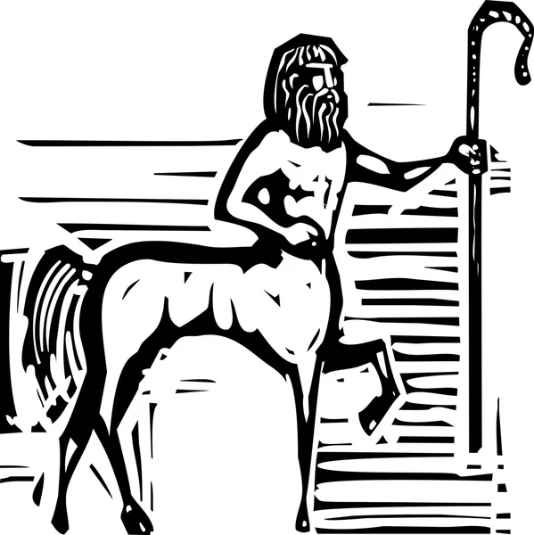 Griekse Centaur — Stockvector