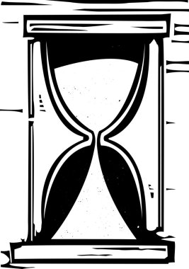 Hour Glass Time clipart