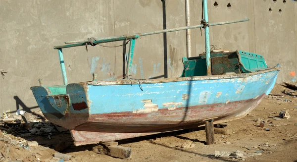 Barca Legno Sulla Baia — Foto Stock