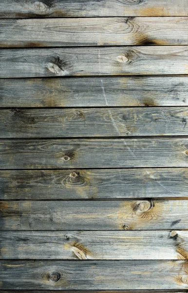 Background Consisting Old Wooden Boards Traces Peeling Paint Partially Tinted — Stock Photo, Image