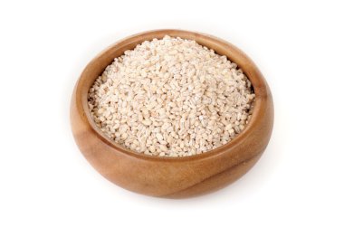 inci arpa ahşap kase 