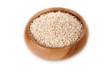 inci arpa ahşap kase 