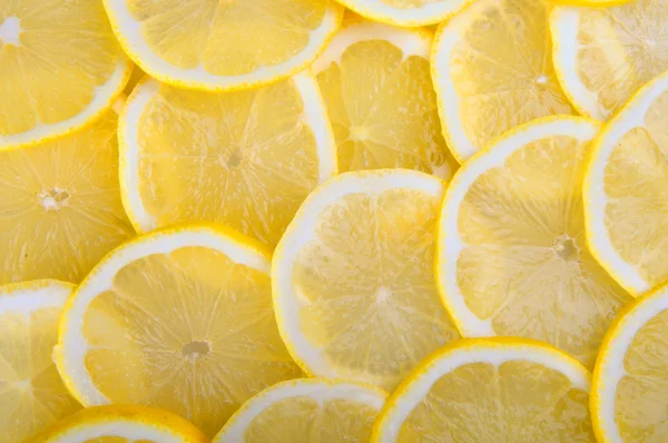 Citrus Background Juicy Slices Lemon Cover Entire Surface — Stock Photo, Image