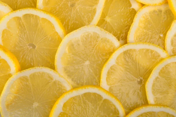 Citrus Background Juicy Slices Lemon Cover Entire Surface — Stock Photo, Image