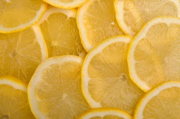 Citrus Background Juicy Slices Lemon Cover Entire Surface — Stock Photo, Image