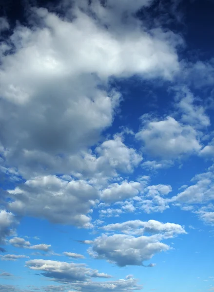 Vista Céu Nublado Fundo — Fotografia de Stock