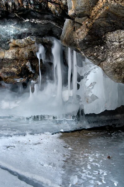 Zimní jezero Bajkal — Stock fotografie