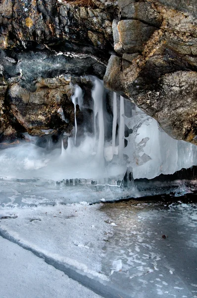 Lago de invierno Baikal —  Fotos de Stock